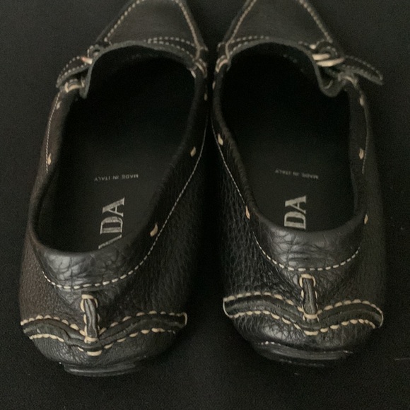 PRADA Leather Driving Loafers - Picture 5 of 10